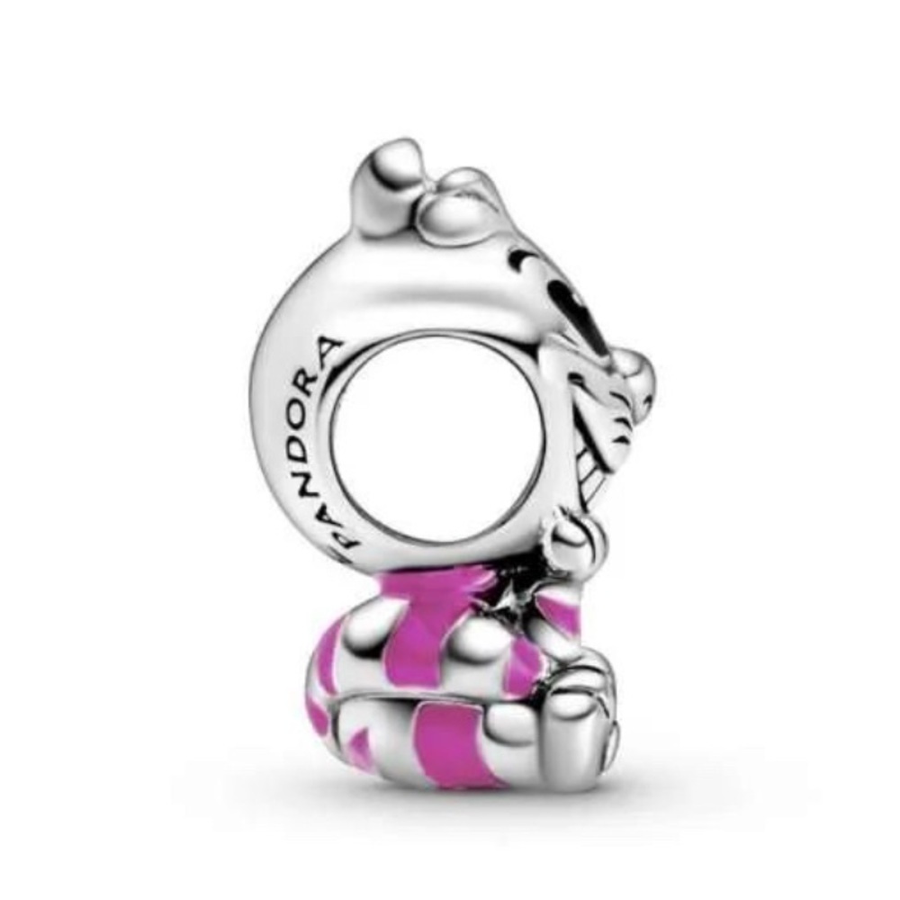 Pandora Disney Alice in Wonderland Cheshire Cat Charm - Picture 4 of 6